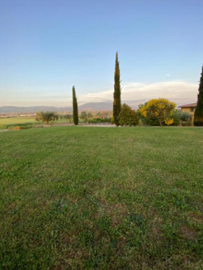 Casale in collina vista Assisi,Brufa di Torgiano